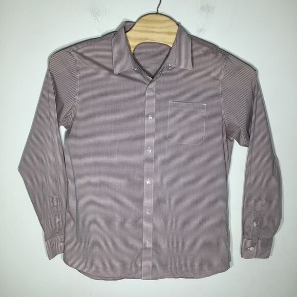 Travis Mathew Mens Long Sleeve Button Up Shirt Size Large - Picture 2 of 8